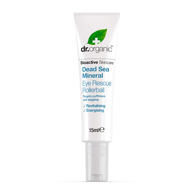 Dr Organic Dead Sea Mineral Eye Rescue Rollerball 15ml - NewNest Australia