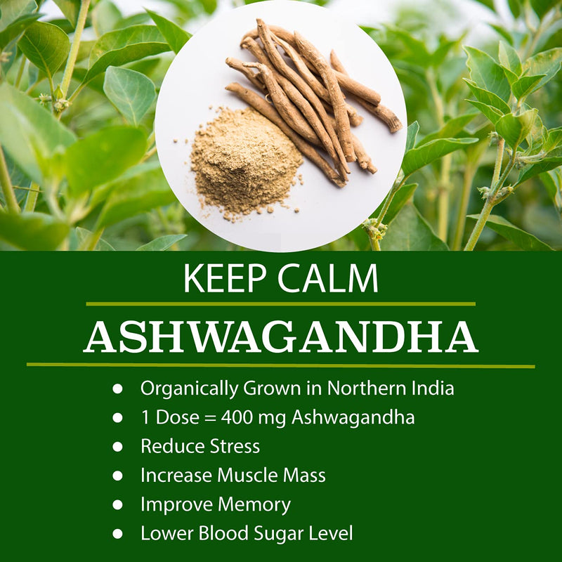 Organic Vegan Super Greens Capsules with Ashwagandha - Immune Support with All Natural Whole Food Nutrients Chlorella, Moringa, Spirulina, Turmeric, Kale. Improve Digestion, Boost Energy - Detox Pills - NewNest Australia