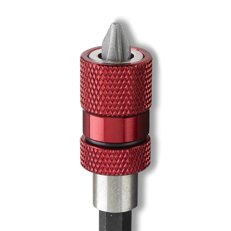 NEIKO 00238A Adjustable Depth Screwdriver Bit Holder | Quick Change | Impact Ready | Magnetic Tip , Red - NewNest Australia