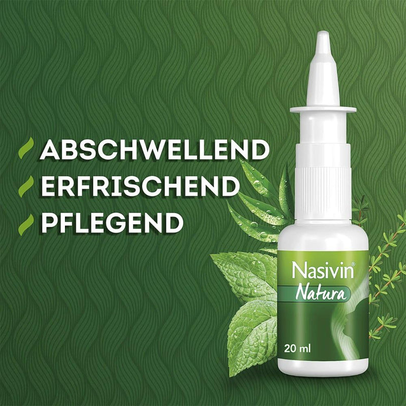 NASIVIN Natura nasal spray 20 ml - NewNest Australia