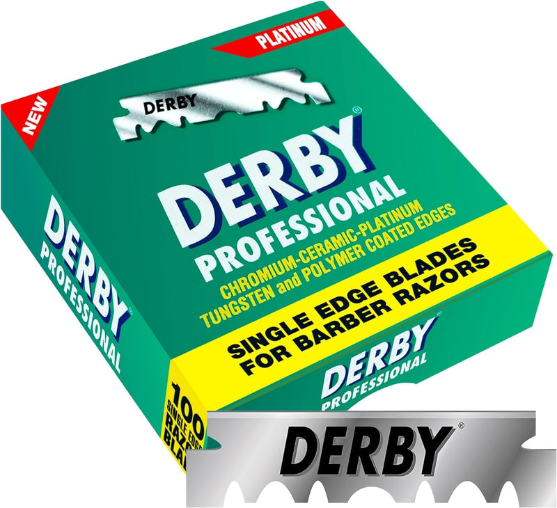 Derby razor blades Professional 300 / pack of three - 3 x 100 pieces, rustproof, individually packed - NewNest Australia