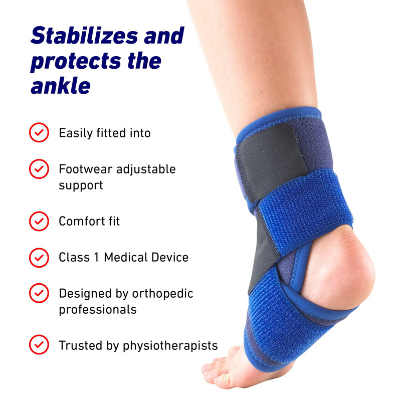 Neo-G Ankle Support for Kids – Child Ankle Brace for Strains, Sprains, Instability, Juvenile Arthritis - Kids Ankle Support for Gymnastics, Sports - Adjustable Compression - Class 1 Medical Device - NewNest Australia