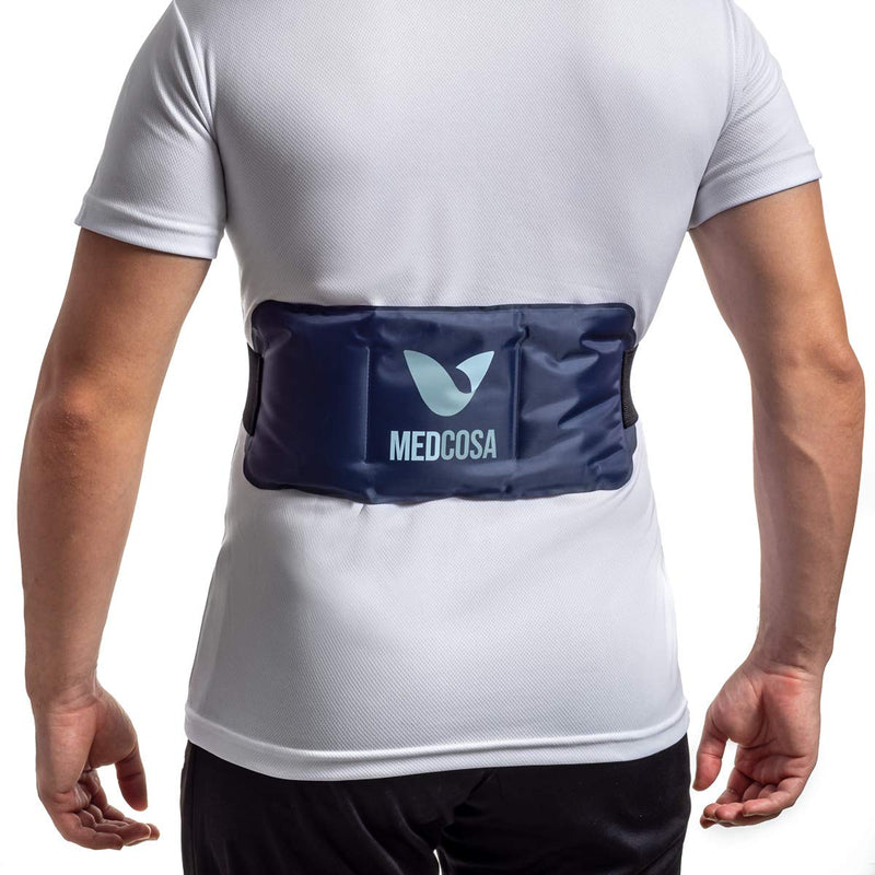 Medcosa Flexible Sport Ice Pack | Any Ache, Any Pain, We’ve Got You Covered | Cold Reusable Wraps With Flexible Straps | Ideal for Sport Injuries, R.I.C.E Treatment & Scrapes 1 Count (Pack of 1) - NewNest Australia