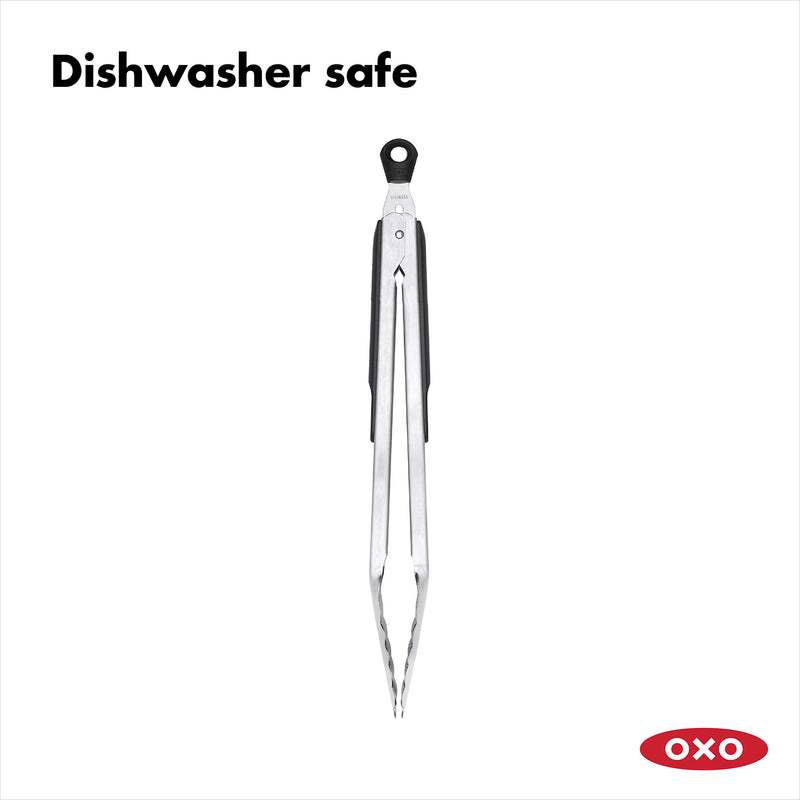 NewNest Australia - OXO Good Grips 12-Inch Stainless-Steel Locking Tongs, Multicolor 1 