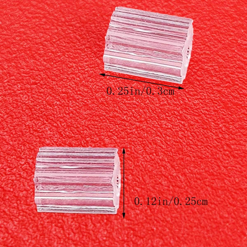 1000Pcs Silicone Earring Backs, Soft Clear Ear Safety Back Clutch Stopper Replacement for Fish Hook Earrings - NewNest Australia