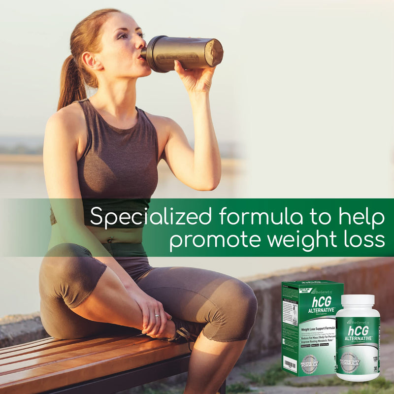 BioGenetic Laboratories hCG Weight Loss Pills and Fat Burner For Men and Women - Boosts Metabolism Supports Healthy Diets - Alternative Formula - 30 Day Supply (120 Capsules per Bottle) - NewNest Australia