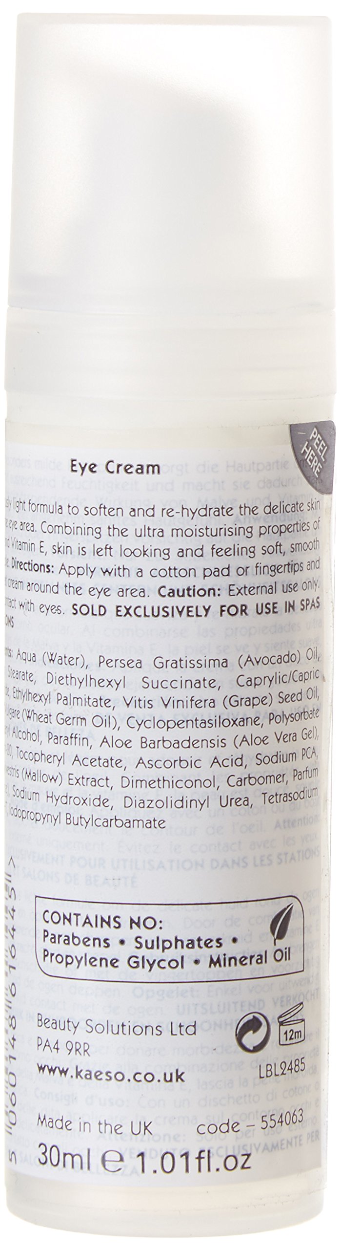 Kaeso Candy Eye Cream 30 ml - NewNest Australia