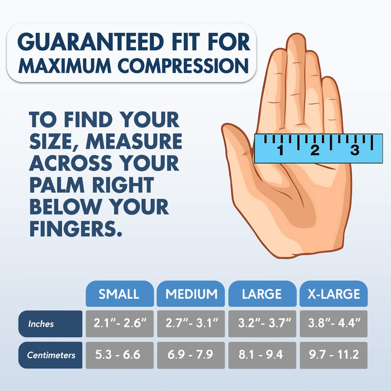 Dr. Frederick's Original Copper Arthritis Glove Fingerless - Black Small - NewNest Australia