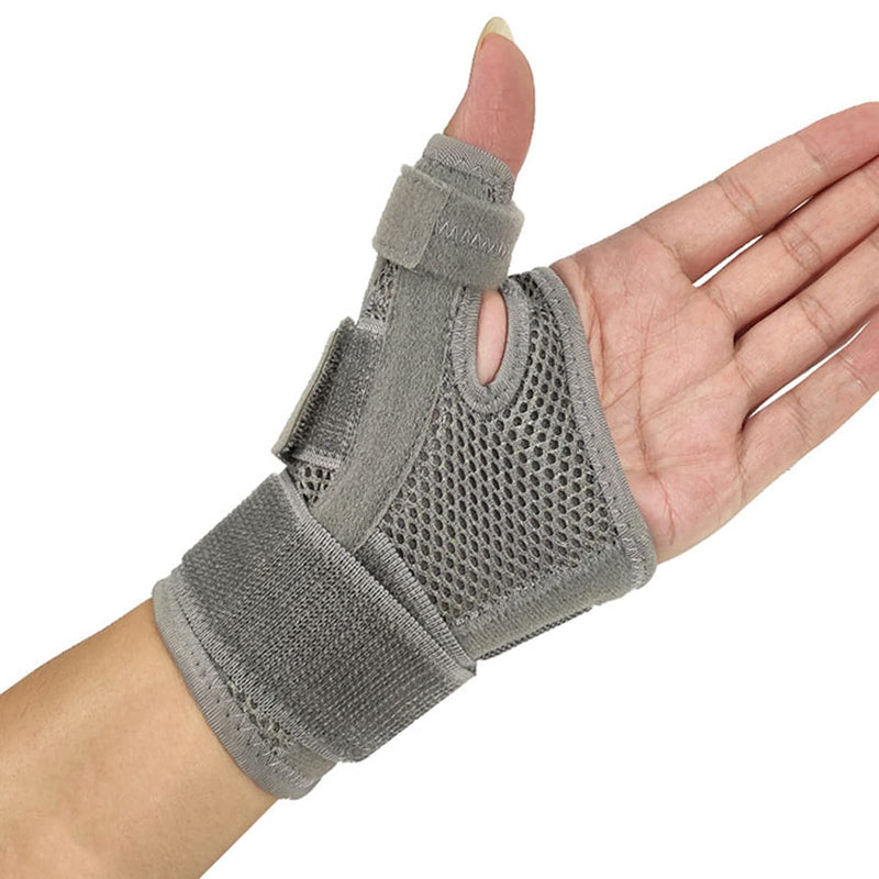 Wrist Thumb Support Splint Brace Hand Straps, Adjustable Sports Finger Guard for Carpal Tunnel Syndrome, Arthritis, Tendonitis, Sprains, Strains, Thumb Immobilizer 1 size fit Left or Right Hand(1PC) - NewNest Australia