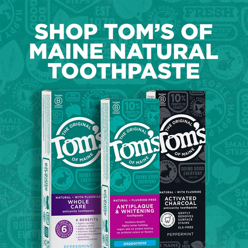 Tom's of Maine Whole Care Natural Toothpaste with Fluoride, Cinnamon Clove, 4 Ounce (Pack of 3) 4 Ounce (Pack of 3) - NewNest Australia
