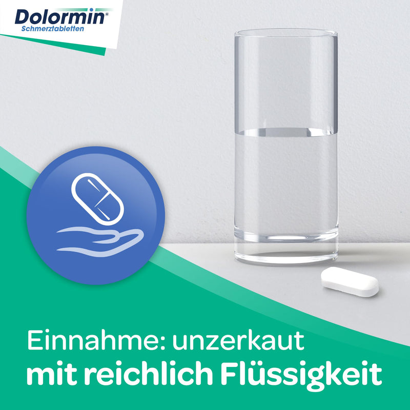 Dolormin® pain tablets - for pain and fever - such as headaches, toothaches and menstrual pain - 30 tablets 30 pieces (pack of 1) - NewNest Australia