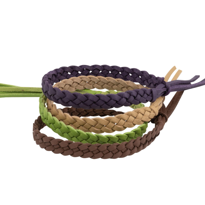 Green Haven Natural Mosquito Repellent Bracelets 12 Pack – Nature Leather Braided Wrist Bands for Children and Adults | Adjustable Leather Deet Free | 300-Hour Insect Repellent Protection - NewNest Australia
