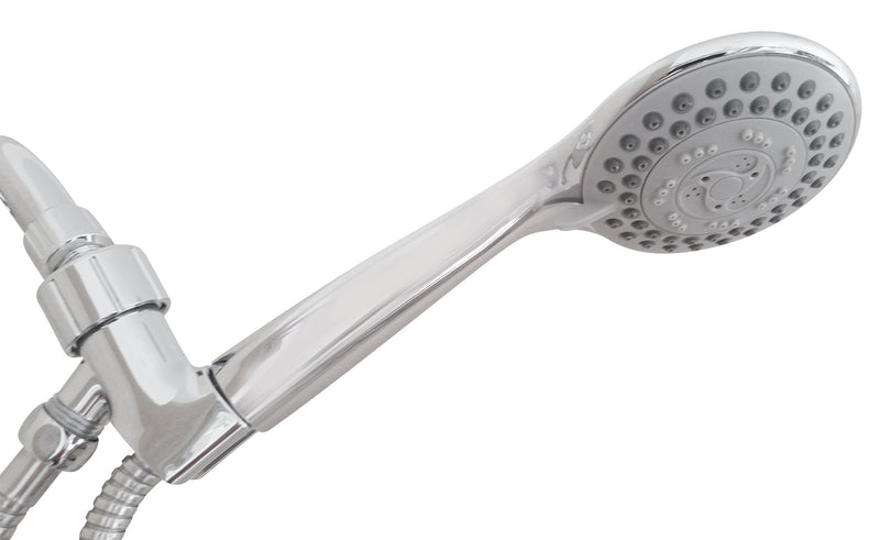 Shower Head - Handheld Rainfall High Pressure and Flow with Removable Water Restrictor – Powerful/Detachable Hand Held Chrome ShowerHead for Best Rain Massage and Relaxation - NewNest Australia