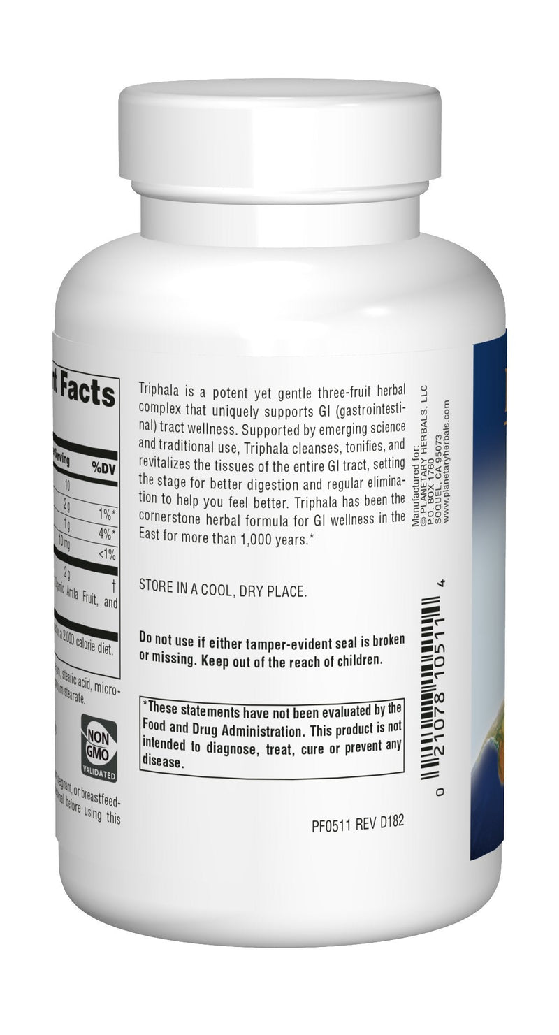 Planetary Herbals Triphala Gold 1000mg Extra Strength Ayurvedic - 120 Tablets - NewNest Australia