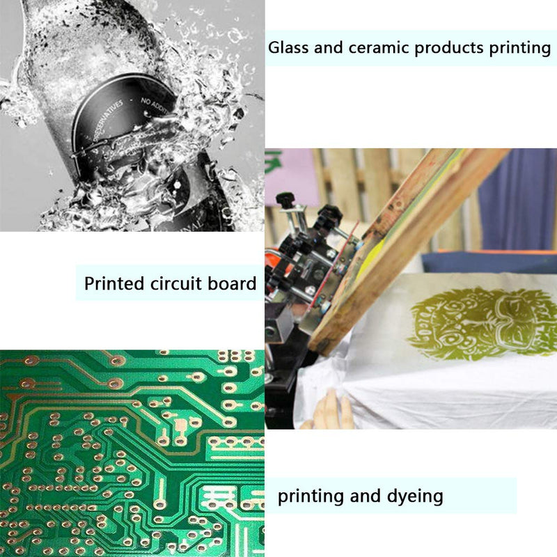 Silk Screen Printing Fabric Mesh 3 Yards 1.27 Meters Screen Printing Mesh Wide High Tension Mesh Making Ink Supplies(120 Mesh（48T）) 120 Mesh（48t） - NewNest Australia