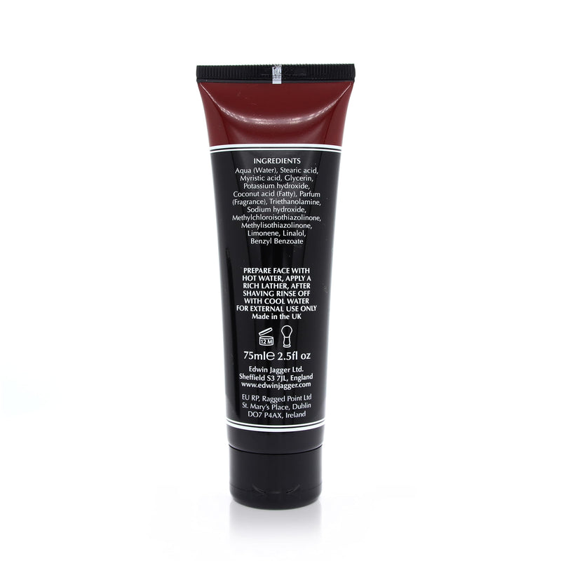 Edwin Jagger Premium Shaving Cream | Ideal for sensitive skin | Natural & Organic | Sandalwood 75ml - NewNest Australia