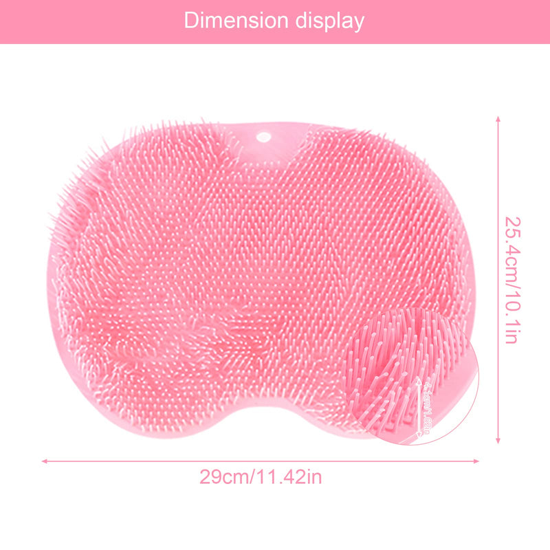 2Pcs Shower Foot Scrubber,Liwein Foot Cleaner Massager Mat Shower Foot Cleaner Shower Foot Massager for Shower Feet Back Body Shower Foot Scrubber - NewNest Australia