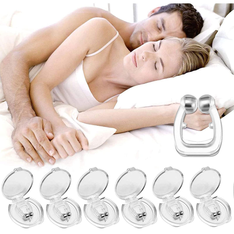 Caitang Snoring Stopper, Anti Snoring Nose Clip, Pack Of 6 Anti Snoring Nose Spreaders, Nose Separator Against Snoring, Prevent Snoring, Reduce Noise When Sleeping - NewNest Australia