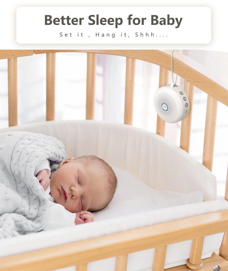 Dreamegg White Noise Machine - D11Max Sleep Aid Babies Adults, Portable White Noise Machine Baby Usb, White Noise Sound Machine With Super Battery, 21 Soothing Sounds, Sound Machine Adult - NewNest Australia