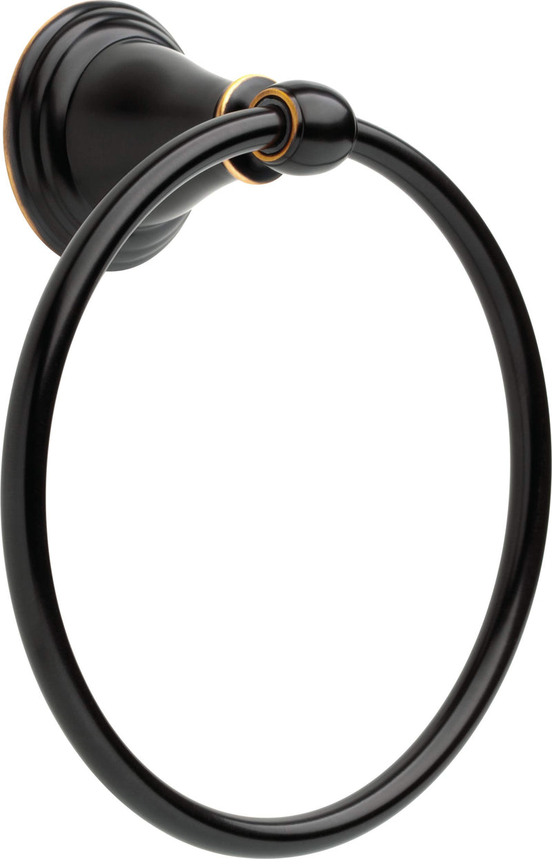 Delta Faucet 79646-OB Windemere Towel Ring, Extends 2-7/8 in. from wall, Oil Rubbed Bronze Oil-rubbed Bronze - NewNest Australia