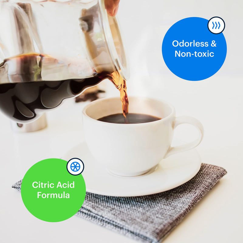 Keurig Compatible Descaling Solution & Keurig Cleaner (2 Uses) Works w/ Keurig Filter, Nespresso Descaling Kit, Breville, Coffee Pot Cleaner & Espresso Machines, Keurig Descaler / Keurig Accessories 1 Pack - NewNest Australia