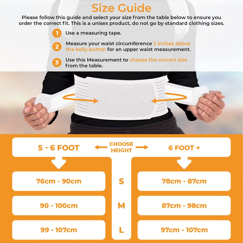 LyfeFocus S1 Premium Invisible Breathable Back Posture Corrector for Men & Women - Upper Back Support Brace & Straightener - Effective Posture Correction for Neck, Shoulder & Back Pain (White, Medium) White M (Pack of 1) - NewNest Australia