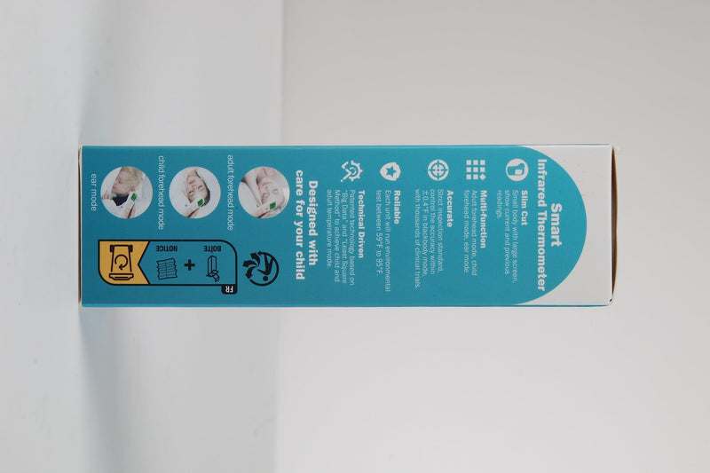 Ear Thermometer for Adults Baby, KKmier 3 in 1 No Contact Temperature Thermometer Checker, Infrared Forehead Thermometer with Fever Alarm, Instant Accurate Reading Grey - NewNest Australia