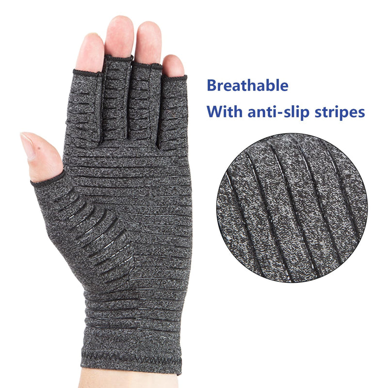 Musefiter Arthritis Gloves Compress Fingers Without Fingers To Prevent Arthritis, Rheumatoid Joint Swelling, Osteoarthritis, Wrist Pain, Daily Support, Exercise - NewNest Australia
