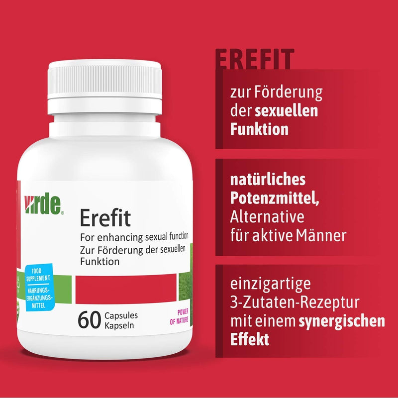 virde Erefit - natural potency agent alternative for active men - to promote sexual function, energy, endurance and sexual activity - NewNest Australia