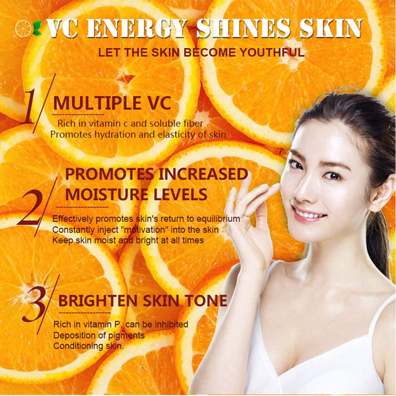 20% Vitamin C Serum For Face with Anti Aging & Wrinkle Facial Serum, Fades Dark Spots and Hyperpigmentation. Boost Skin Collagen, Brighten Hydrate & Plump Skin. - NewNest Australia