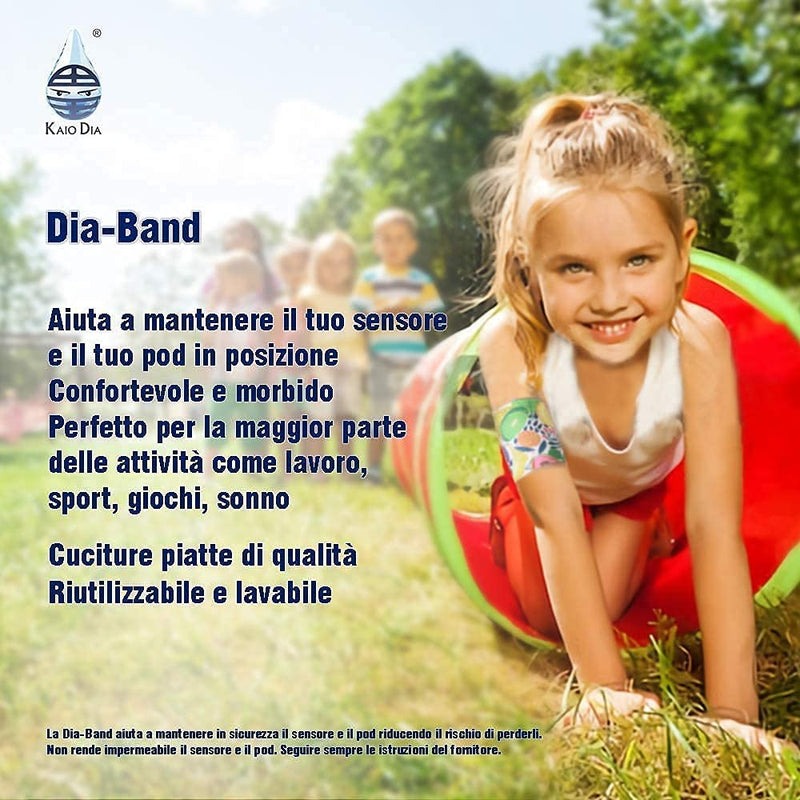 Slide Band Children, Glucose Sensor Protection Bracelet Freestyle Libre, Medtronic, Dexcom Or Omnipod - Comfortable Reusable Diabetic Tape (Junior.S (18-20 Cm) - NewNest Australia
