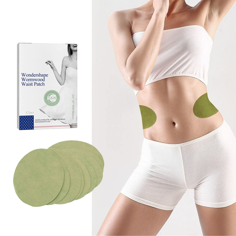 Slimming Plasters, Pack Of 24 Wormwood Fat Burning Waist Plasters, Portable Herbal Extract, Belly Slimming Patch For Weight Loss Oils Patch Herbal Massage Creams Lotions Oils - NewNest Australia