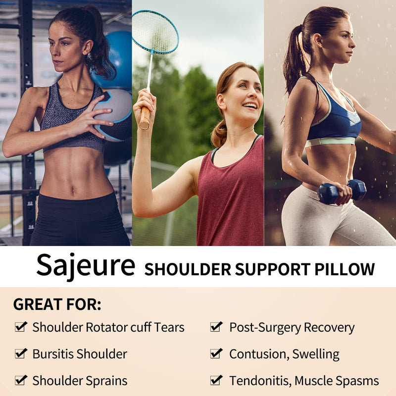 Shoulder Surgery Pillow for Shoulder Support - Rotator Cuff Brace Pillow for Sleeping, Comfortable Shoulder Pillow for Shoulder Pain Relief Side Sleepers, Arm Support Pillow After Surgery - NewNest Australia