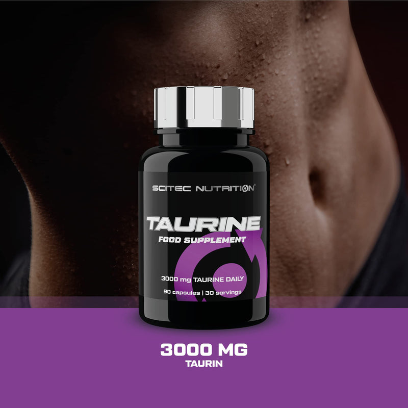 Scitec Nutrition Taurine, nutritional supplement capsules with taurine, 90 capsules - NewNest Australia