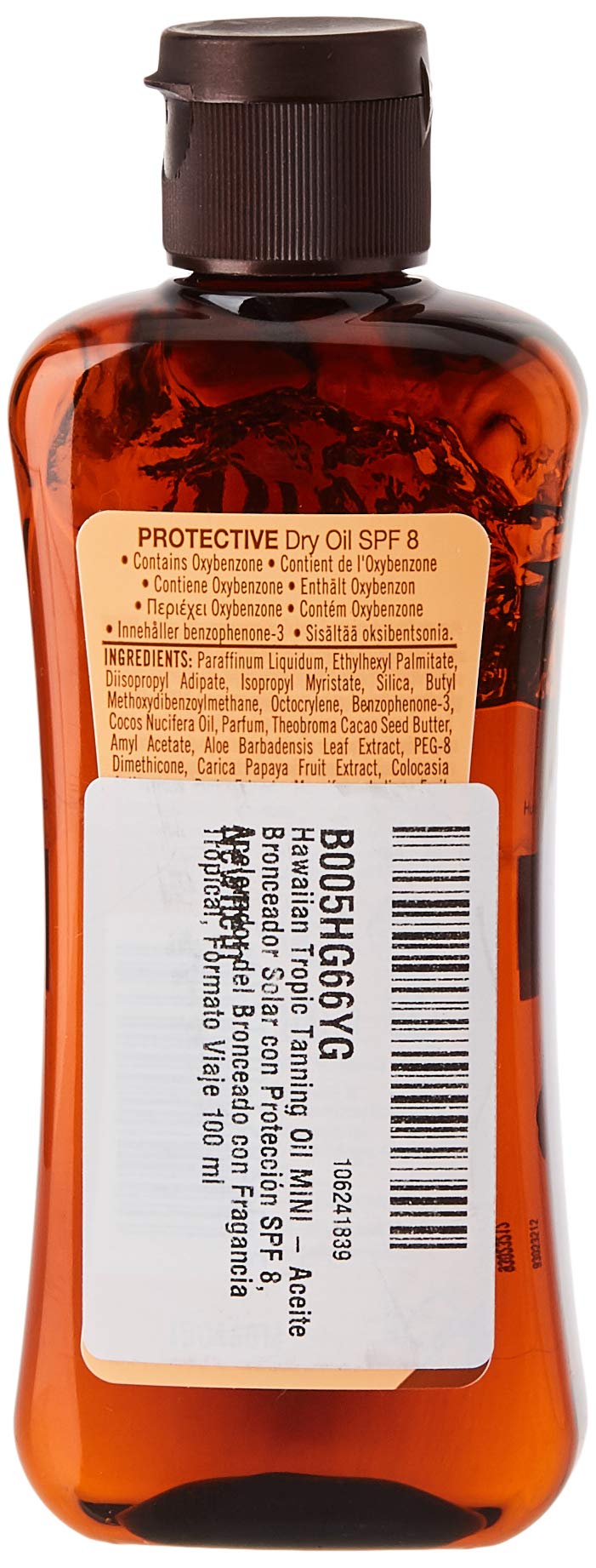 Hawaiian Tropic Mini Protective Dry Oil SPF 8 100 ml - NewNest Australia