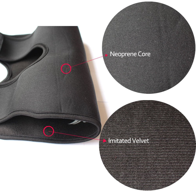Creatrill Reusable Hot Cold Therapy Ice Bag Pack (9") Neoprene Core Wrap with Elastic Strap, Portable Moist Heating Brace First aid Ice Compression Sleeves Pain Relief Pad - NewNest Australia