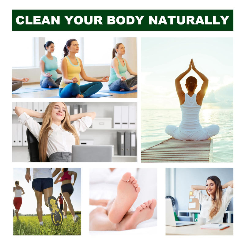 Detox Foot Patches, 20 Pcs Deep Cleansing Detox Foot Pads to Remove Deep Cleansing Toxins with Bamboos and Ginger Powder for Stress Relief, Deep Sleep&Enhance Blood Circulation for Sleep Aid - NewNest Australia