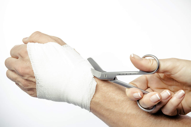 REMOS bandage scissors stainless steel - [11.5cm small] - high-quality workmanship - precise cut - NewNest Australia