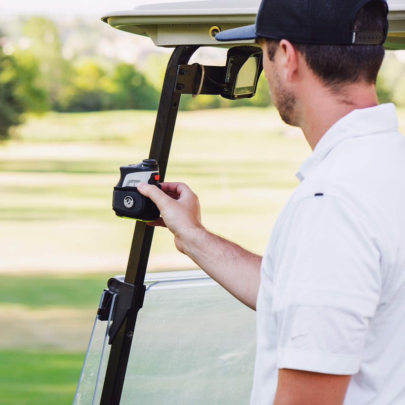 Stripebird - 2.0 Slim Golf Magnetic Rangefinder Wrap Mount (Form Fitting Strap) - Easily Access Range Finder Device While You Golf - Buckle-Less Strap Stealth Black - NewNest Australia