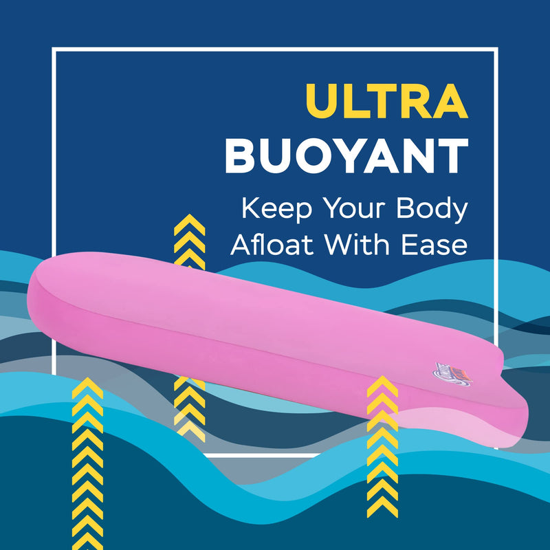 Sunlite Sports Swimming Kickboard, Training Aid Float for Swimming and Pool Exercise Adult Large Pink - NewNest Australia