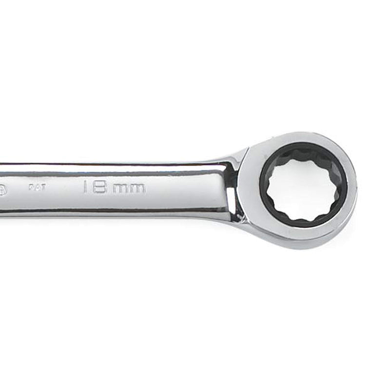 GEARWRENCH 12 Pt. Ratcheting Combination Wrench, 18mm - 9118D - NewNest Australia