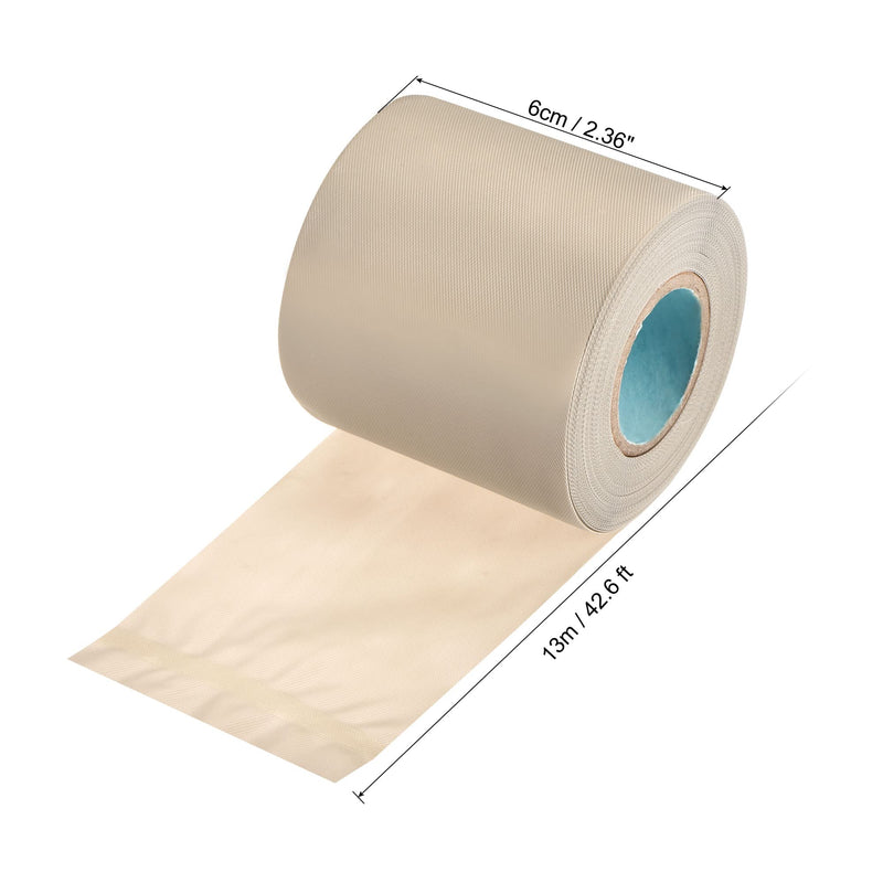 MECCANIXITY Pipe Wrap Tapes Non-Adhesive 6cmx13m Protective Waterproof Tube Protector for Air Conditioner HVAC Pipes, PVC Grey Pack of 2 - NewNest Australia