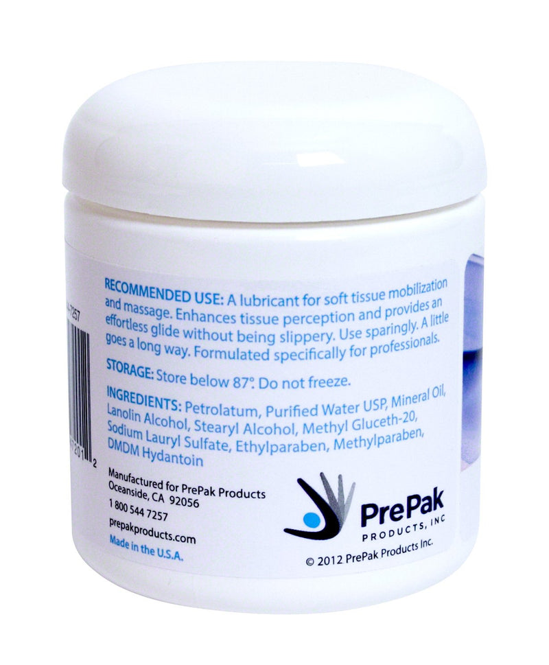 PrePak Products Freeup Unscented Massage Cream Jar, 8 oz - MADE IN USA 8 Ounce - NewNest Australia