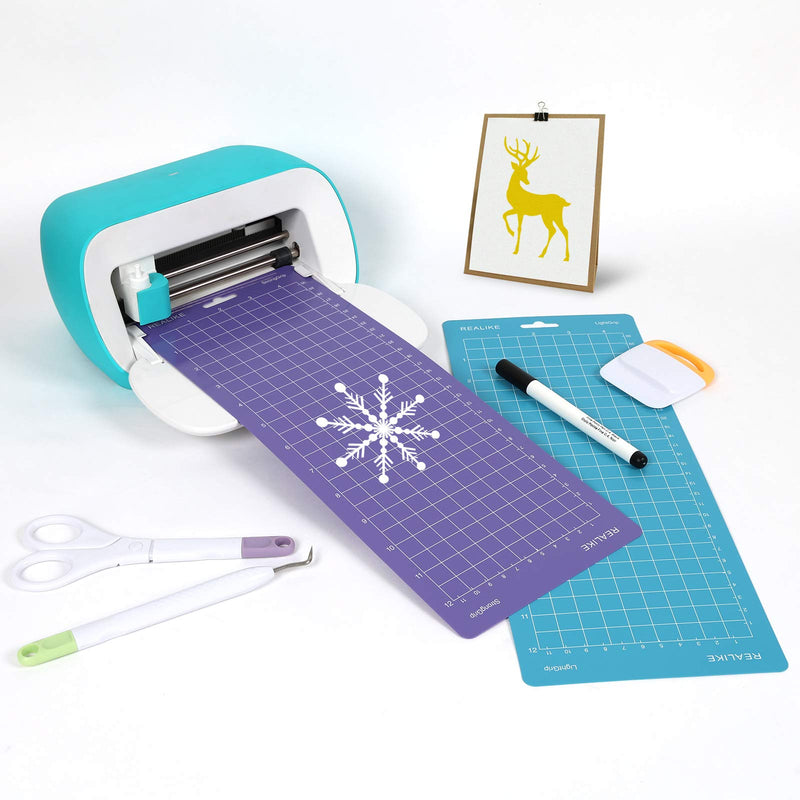 REALIKE Cutting Mat for Cricut Joy 4.5” X12” 4.5”X6.5” ( StandardGrip, LightGrip, StrongGrip 6 Mats ), Variety Adhesive Cutting mats for Cricut Joy Accessories Variety-1 for cricut joy (6 pack) 4.5"X12"+4.5"X6.5"-VarietyGrip - NewNest Australia