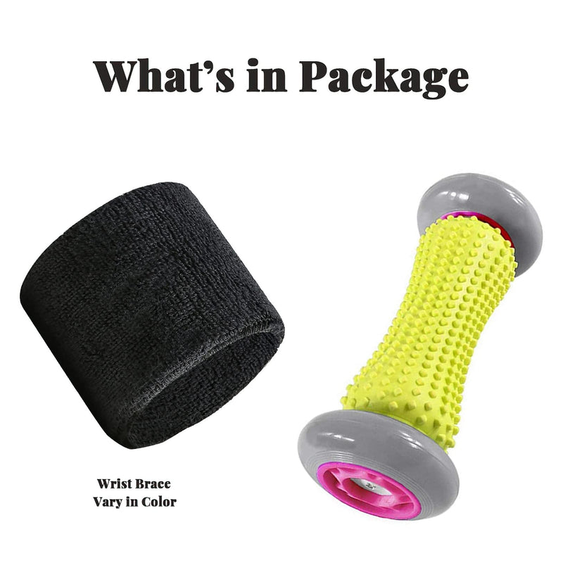LassZone Foot Massage Roller Muscle Relaxation Applicable for Arm Leg and The Whole Body to Relieve Pain and Tiredness, Plantar Fasciitis Stick Deep Release Pressure Used at Home and Office Grey - NewNest Australia