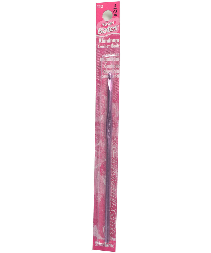 Susan Bates Silvalume Crochet Hook Size G 1 - NewNest Australia