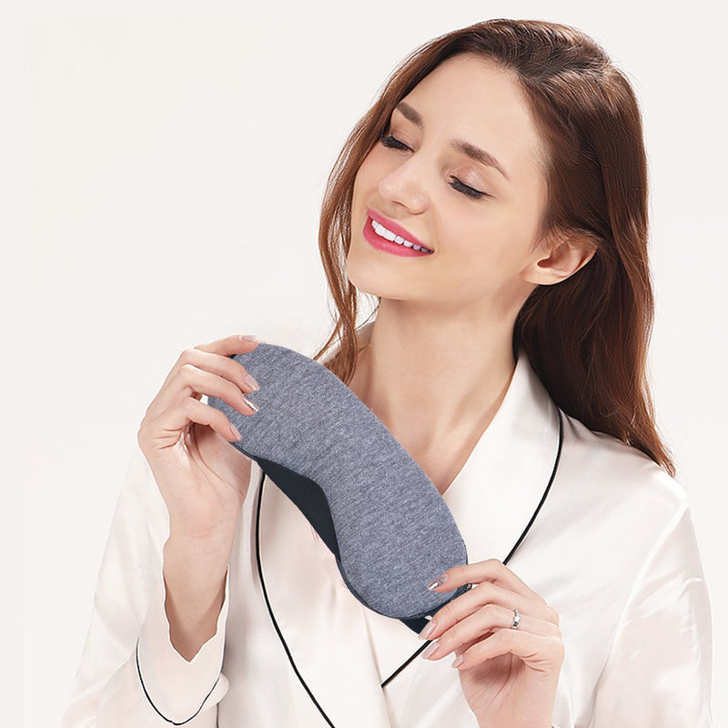 Heated Eye mask - VINDAR Cotton Eye Mask, Warming Night Massage Mask, Electric USB Heated Hot Pads, Adjustable Temperature Control, Designed to Relieve for Blepharitis, Dry, Stress, Puffy Eyes - NewNest Australia