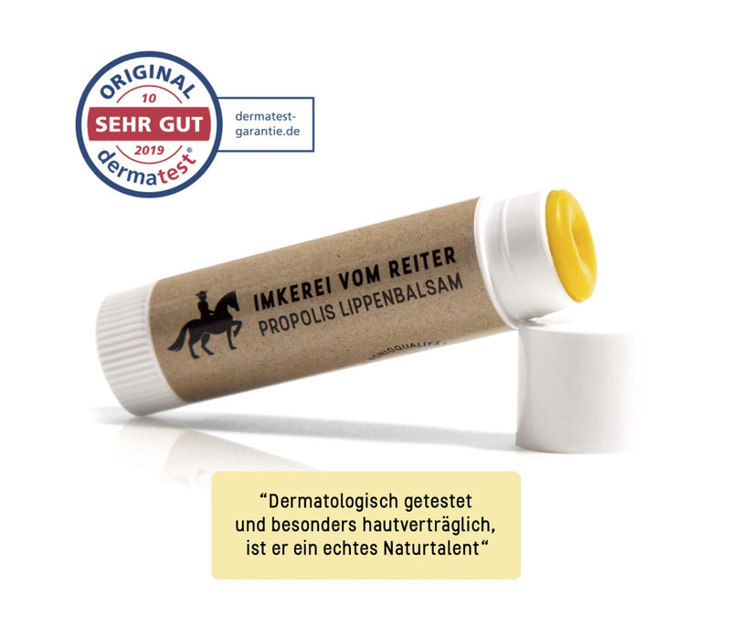 Vom Reiter Propolis Lip Balm for dry lips. Natural lip care made with beeswax, honey and propolis. 6g - NewNest Australia