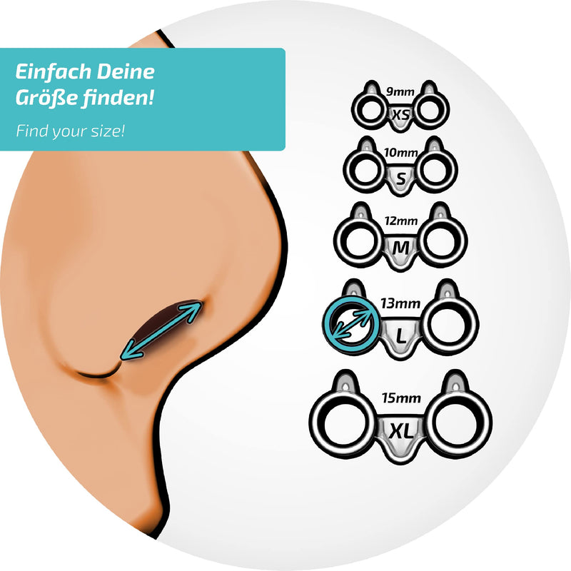 Nasivent Sport - Premium Nose Dilator - (Starter Set) Snow White - Improved Nose Breathing During Sports - Unique Thanks To Innovative Retaining Pins - Made Of High-Quality Silicone - NewNest Australia