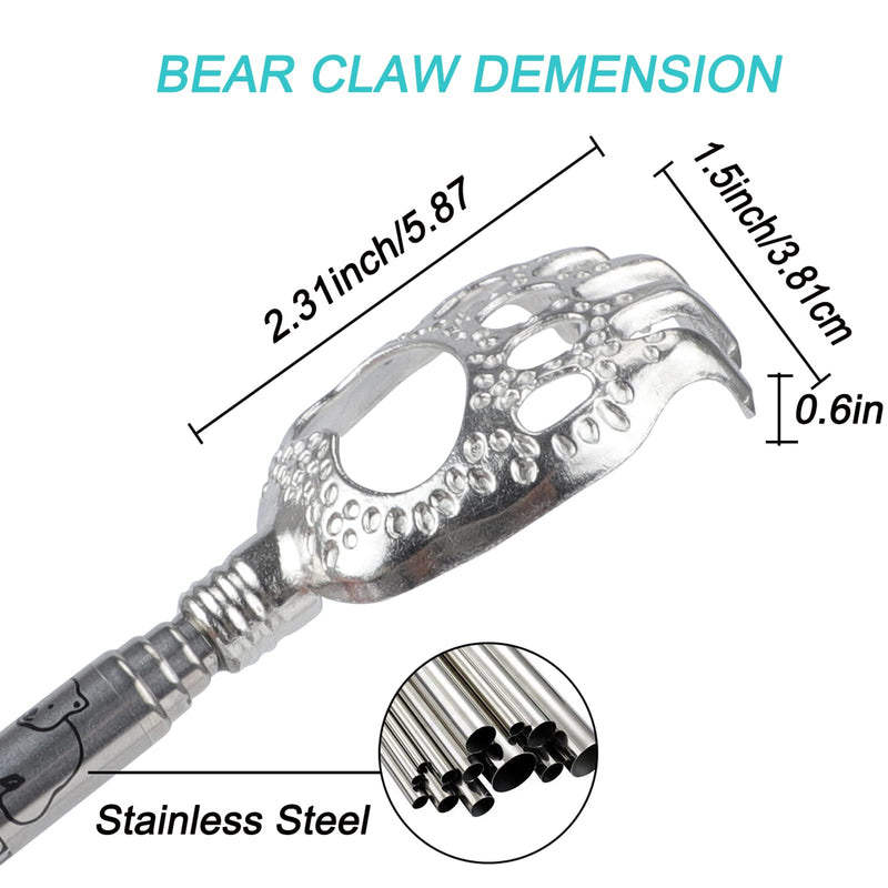 WOVTE Bear Claw Black Telescopic Back Scratcher - NewNest Australia